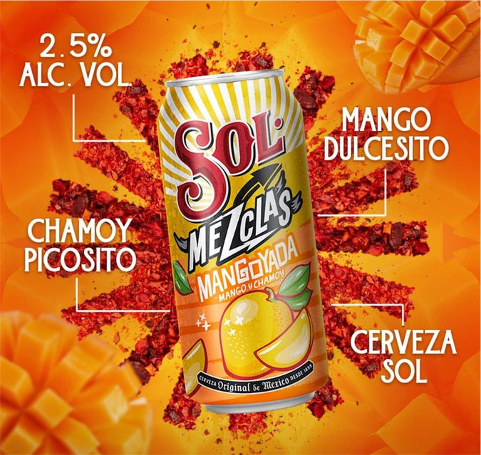 Sol Mezclas Mangoyada 12Pack 473ml – Guateselectos