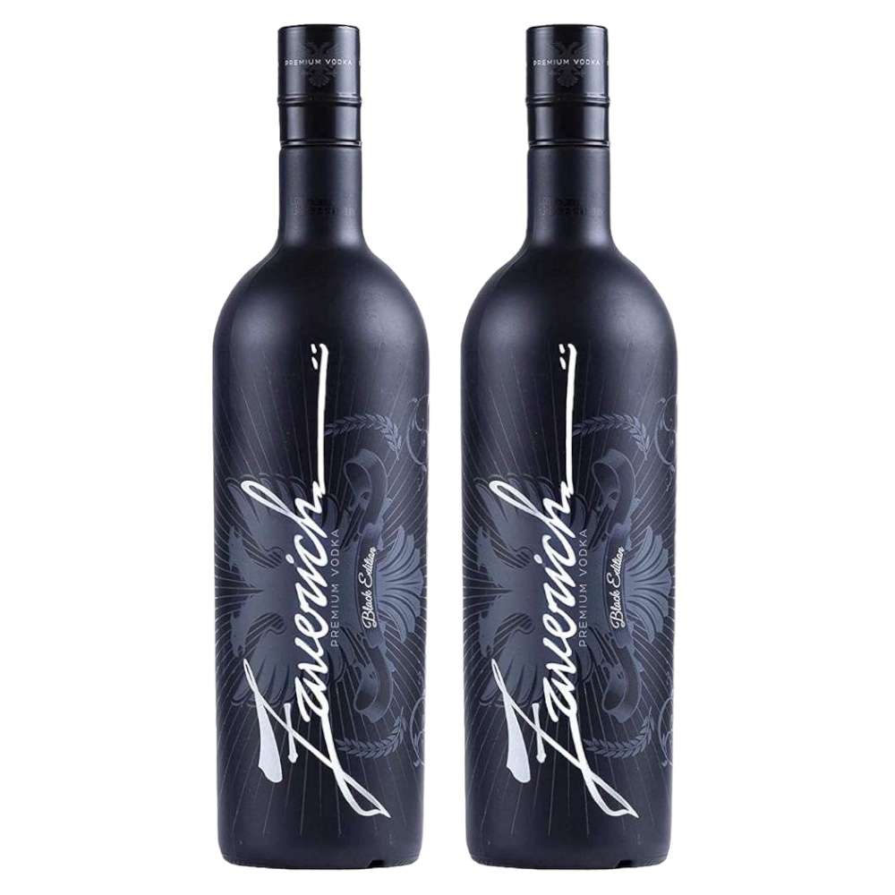 Vodka Zaverich Black Edition litro