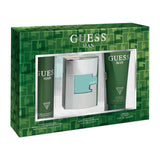 Guess Man 3 pc Set 75ml EDT, 6oz Deo. Body sp, 6.7oz Shower Gel