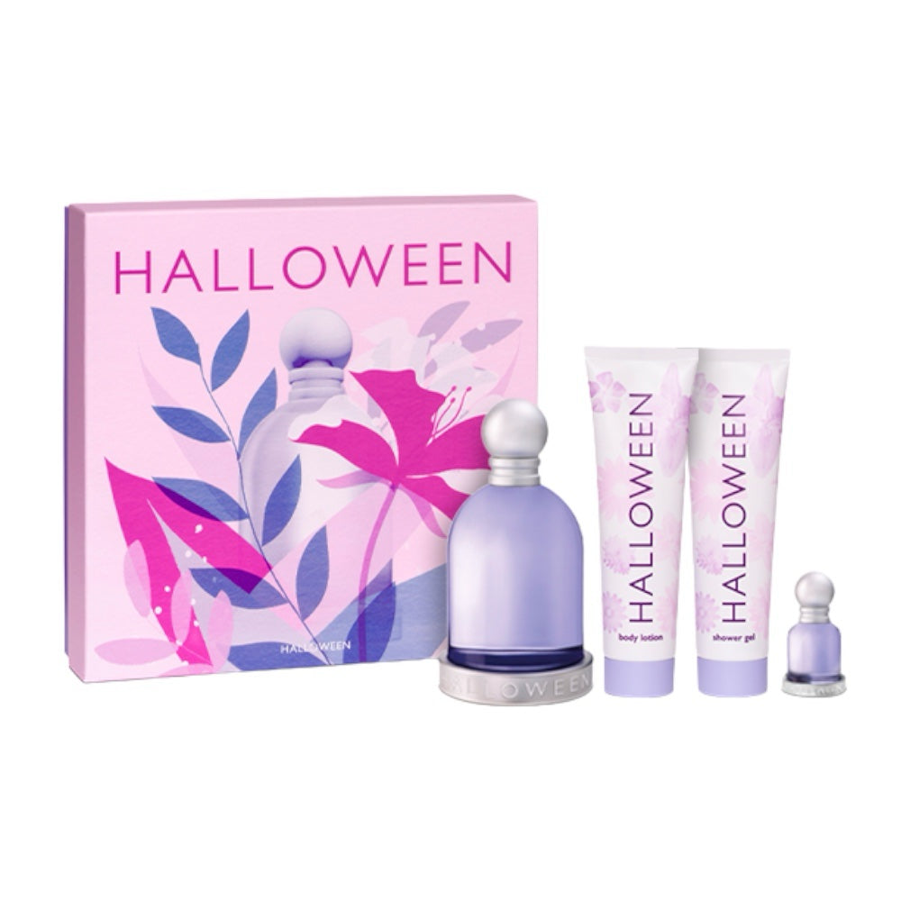 Halloween Woman Set 4 pz EDT 100ml/ EDT 4.5ml/ Body L 150ml/ Gel B 150ml