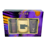Guess Gold Men Set 3 pz EDT 75ml/ Deo Body sp 226ml/ Sower Gel 200ml