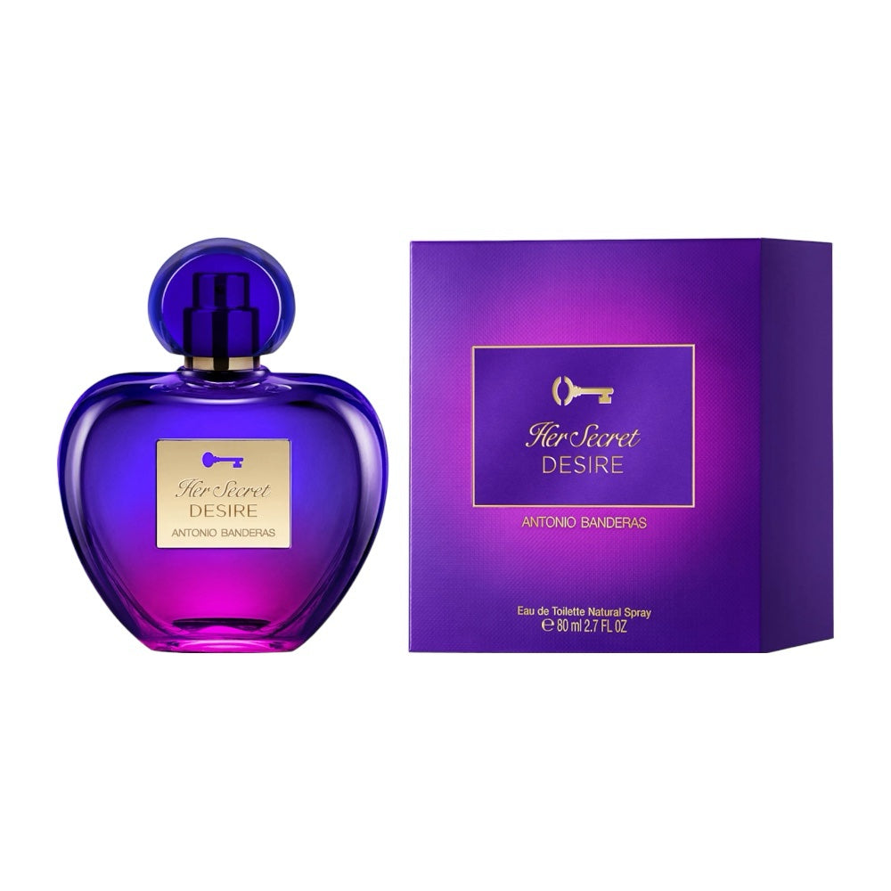 Antonio Banderas Her Secret Desire Women EDT 80ml