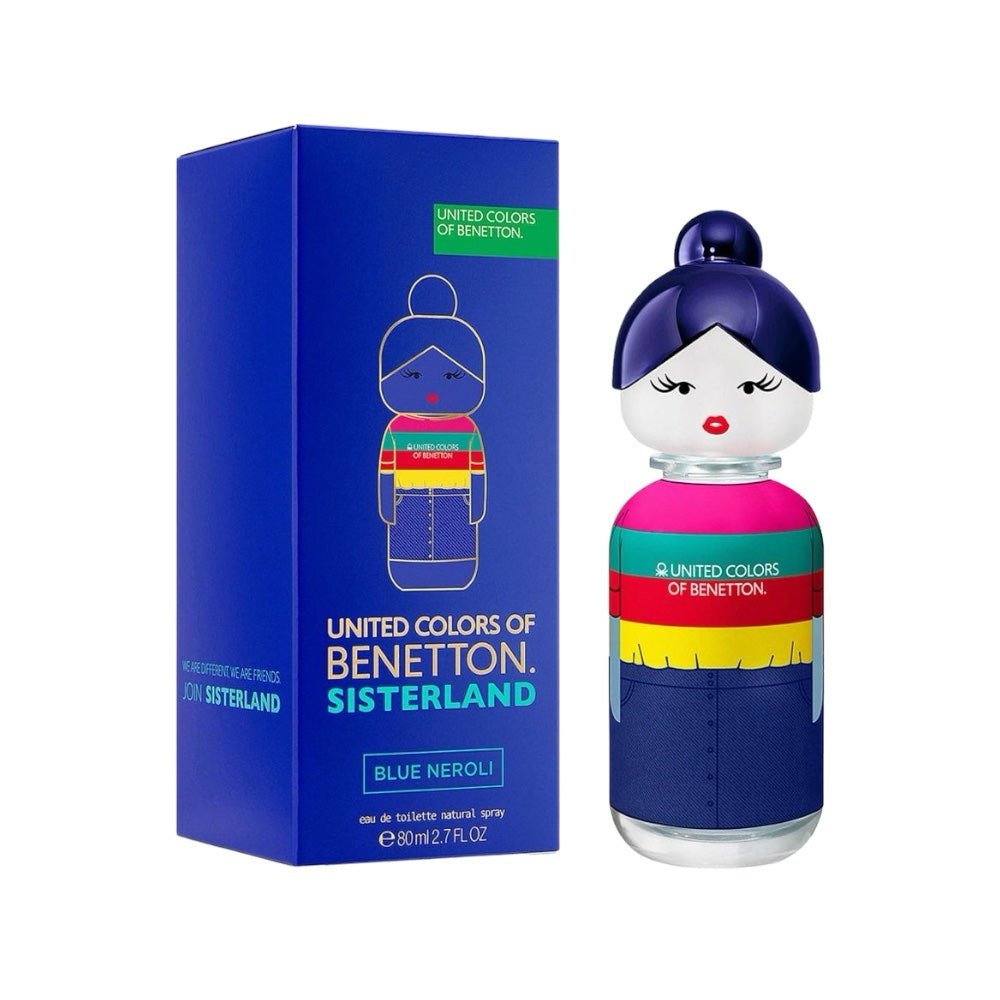 Benetton Sisterland Blue Neroli Women EDT 80ml