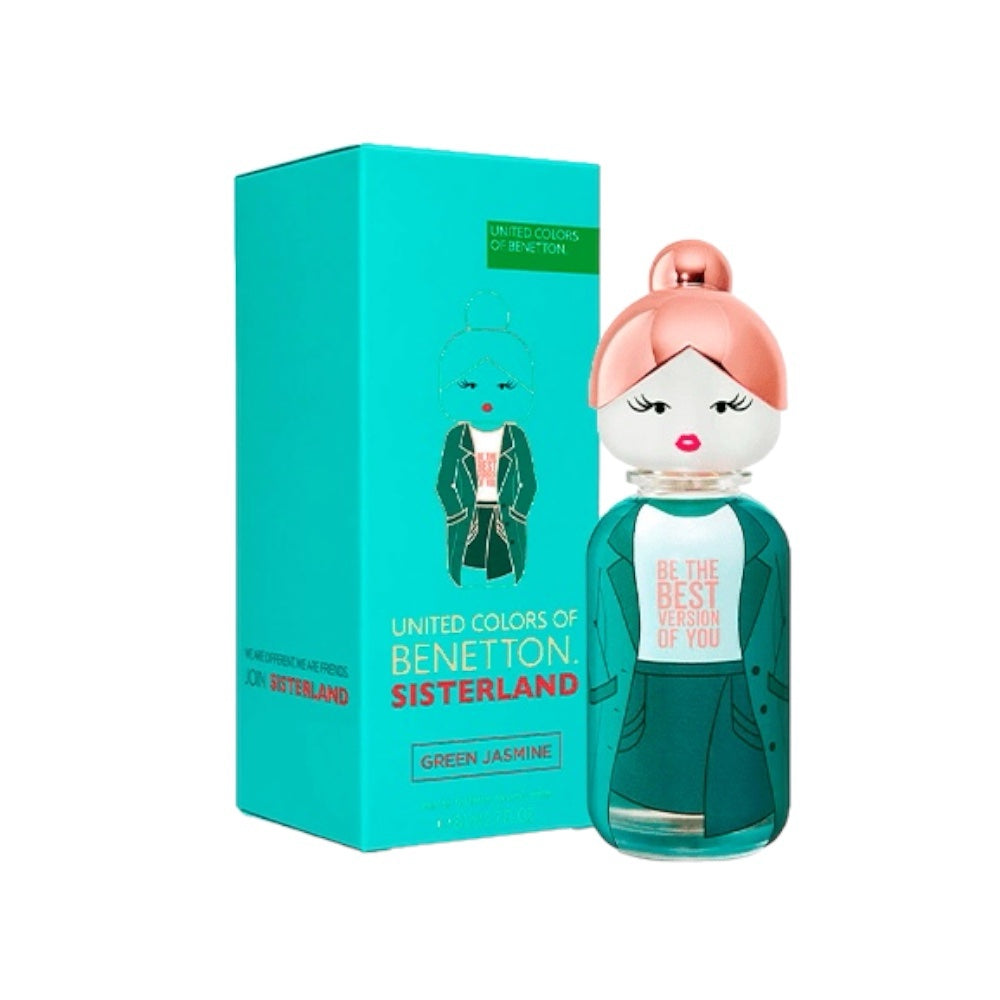 Benetton Sisterland Green Jasmin Women EDT 80ml