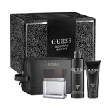 Guess Seductive Homme Men 4 pz  EDT100ml/ Gel De Ducha 100ml/ Spray Corporal 226ml/ bag