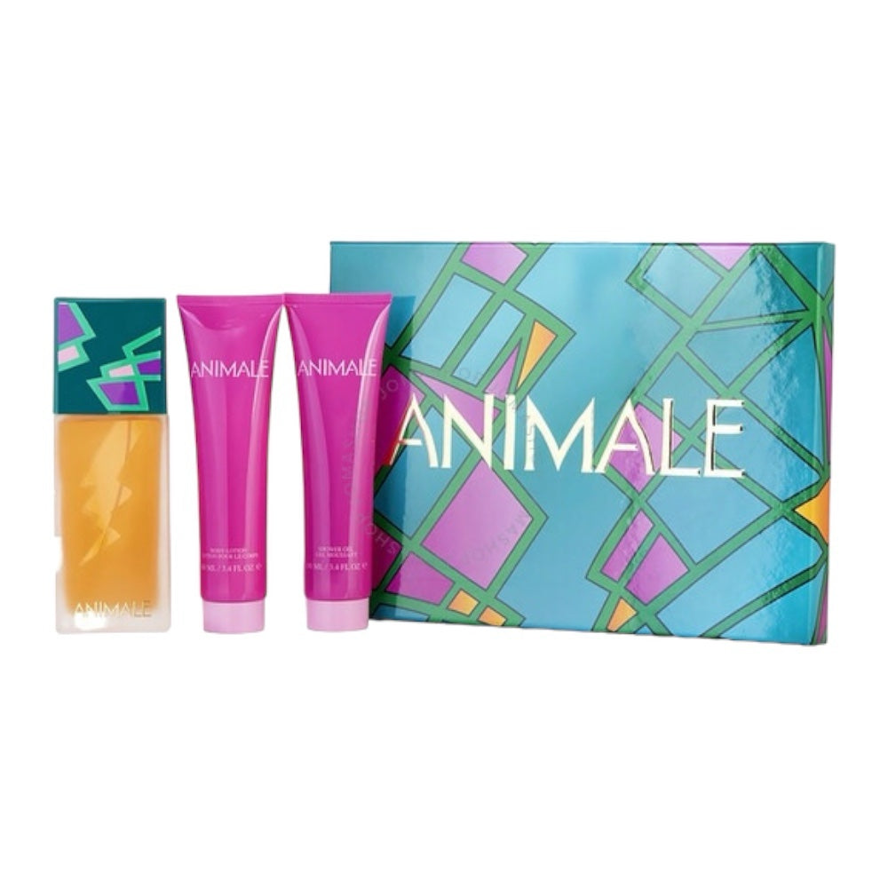 Animale Woman Set 3 Pz EDP 100ml/ Body Lotion 100ml/ Shower Gel 100ml