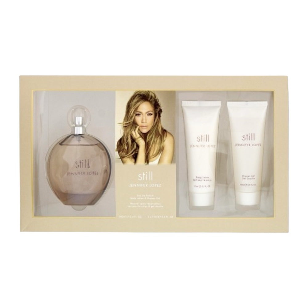 Jennifer Lopez Still Set 3 Pz Women EDP 100ml/ Body Lotion 100ml/ Shower Gel 100ml