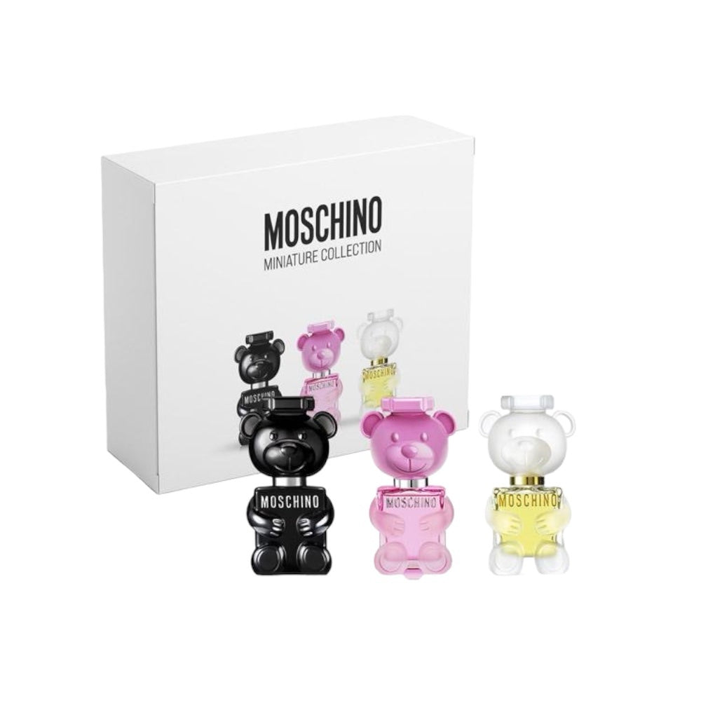 Moschino Miniatura Collection Toy Boy + Toy 2 + Toy 2 Bubble Gum Hombre Y mujer (5ml*3)