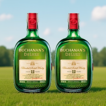Buchanans Deluxe 12 Años 2 pack Litro