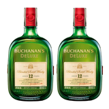 Buchanans Deluxe 12 Años 2 pack Litro
